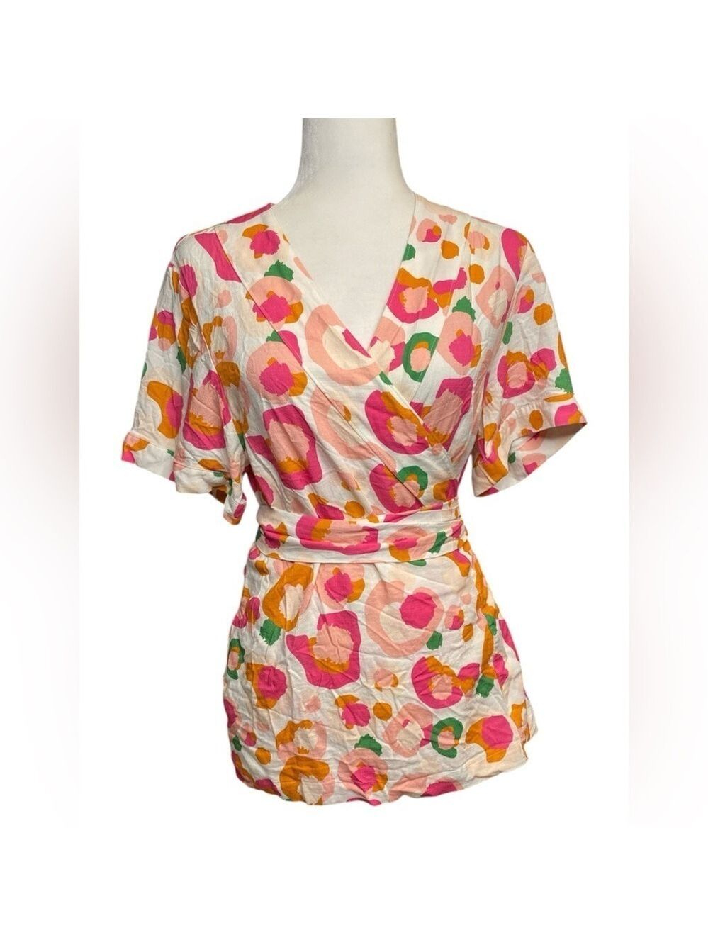Emily McCarthy Multicolor wrap Top